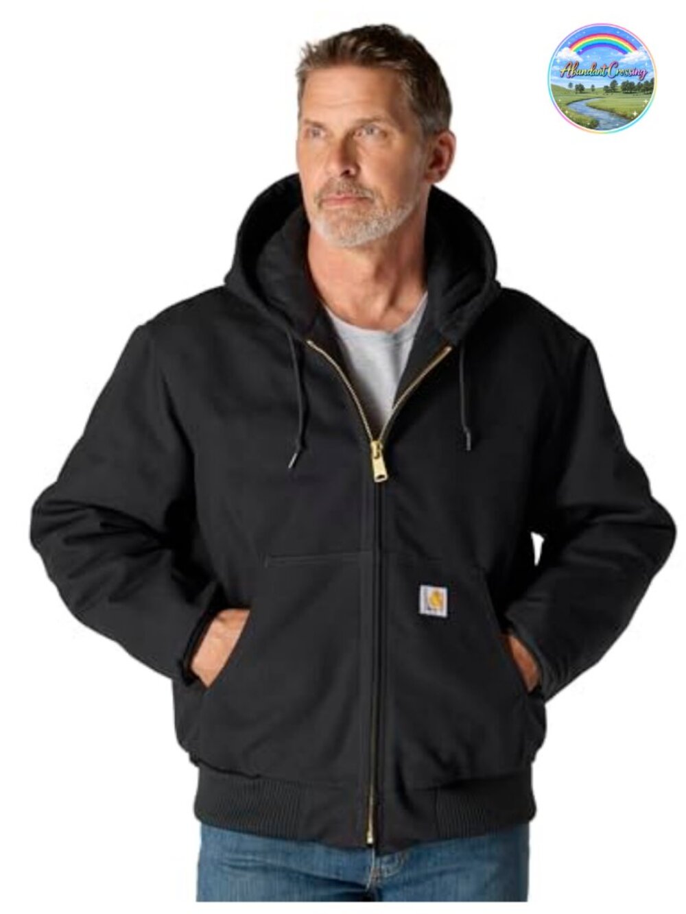 Carhartt Men's Iconic J140 Firm Duck Active Jac